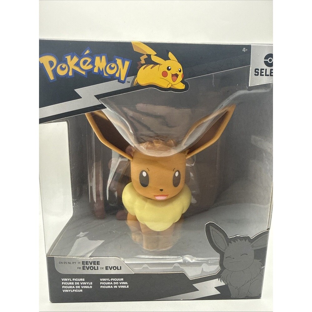 Eevee Vinyl Figure Jazwares PKW4427 Pokemon Select Series 2 4" Tall NIB
